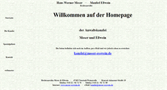 Desktop Screenshot of moser-esswein.de