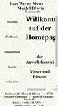 Mobile Screenshot of moser-esswein.de
